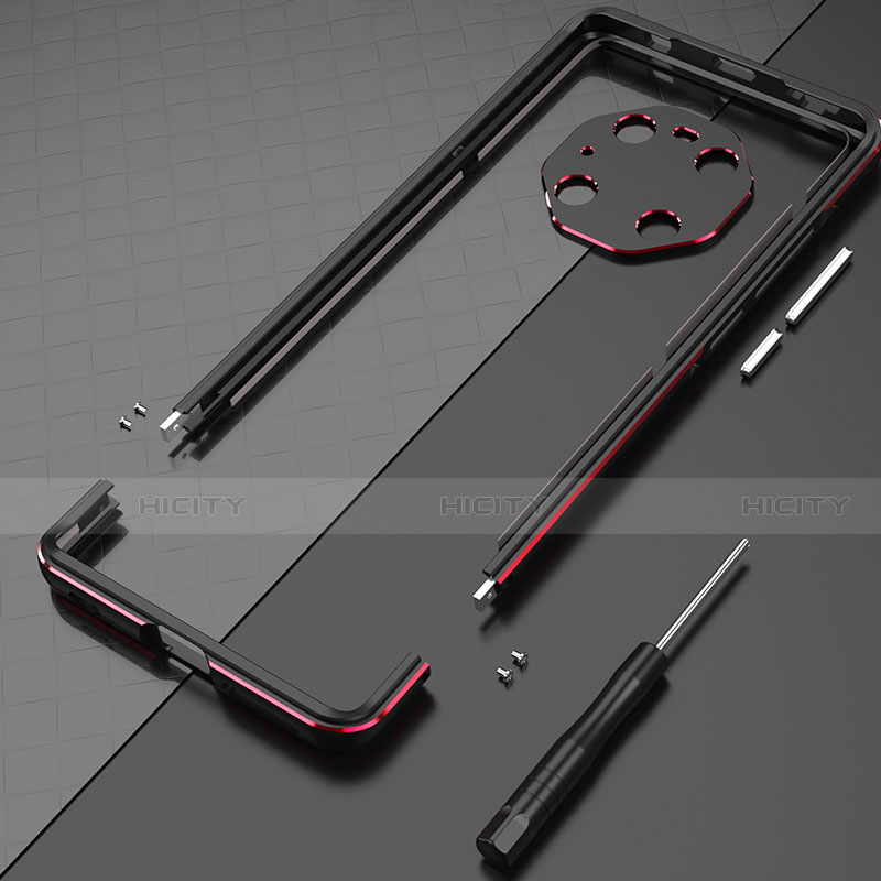 Coque Bumper Luxe Aluminum Metal Etui pour Huawei Mate 40E Pro 4G Plus