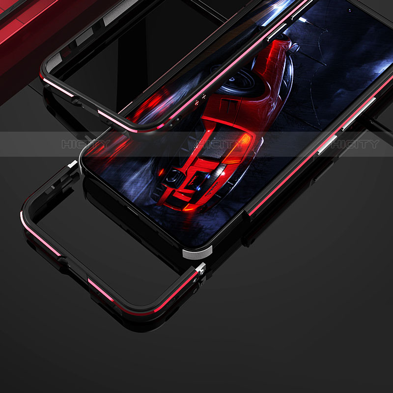 Coque Bumper Luxe Aluminum Metal Etui pour Samsung Galaxy S21 FE 5G Plus