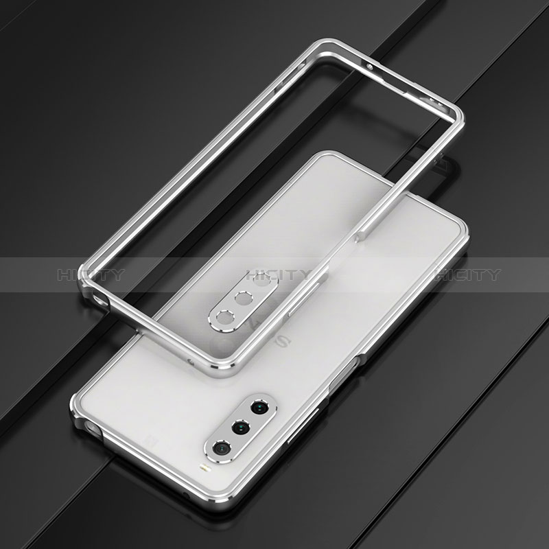 Coque Bumper Luxe Aluminum Metal Etui pour Sony Xperia 10 V Plus