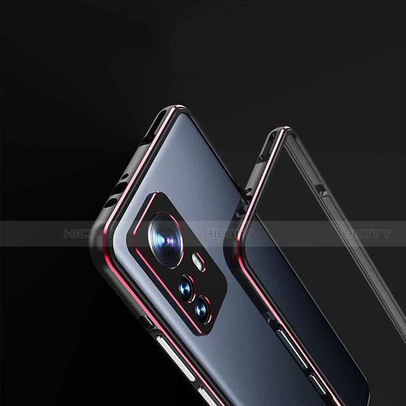 Coque Bumper Luxe Aluminum Metal Etui pour Xiaomi Mi 12 5G Plus