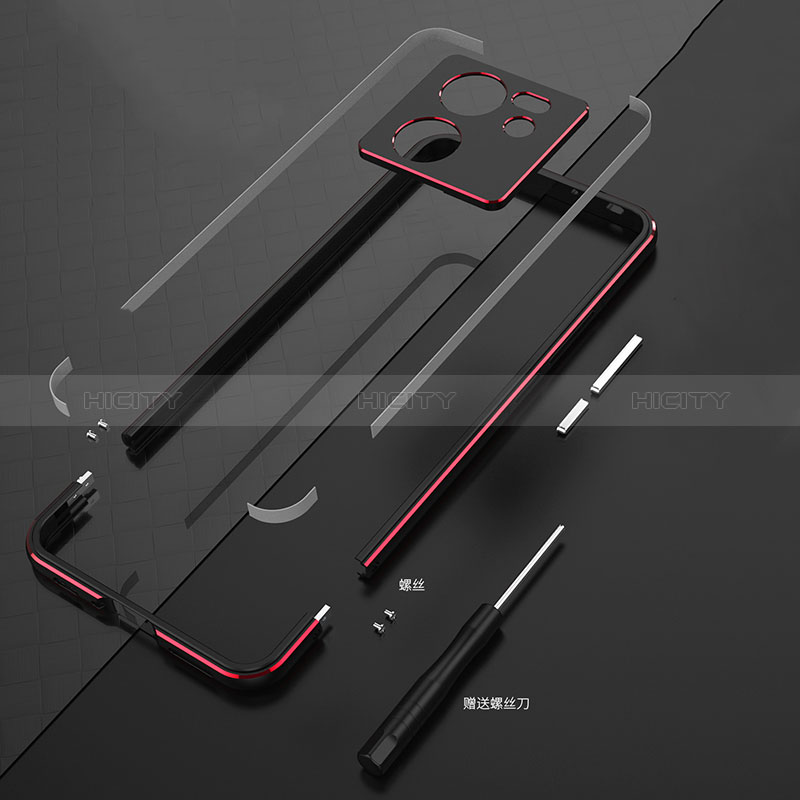 Coque Bumper Luxe Aluminum Metal Etui pour Xiaomi Mi 13T 5G Plus