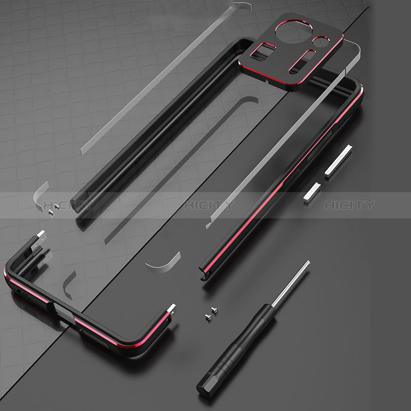 Coque Bumper Luxe Aluminum Metal Etui pour Xiaomi Mi Mix 4 5G Plus
