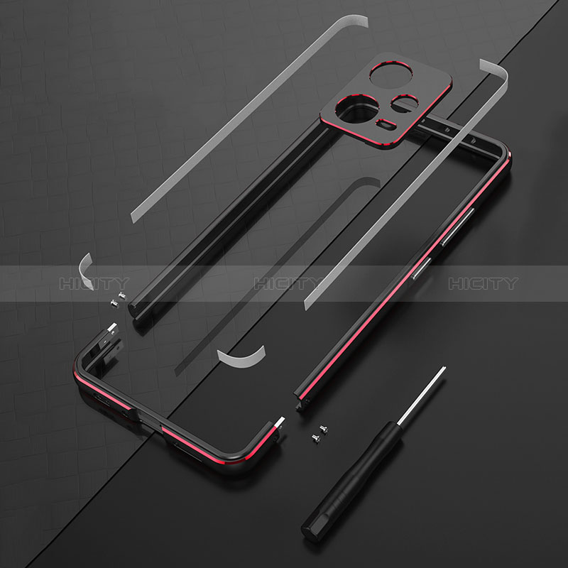 Coque Bumper Luxe Aluminum Metal Etui pour Xiaomi Redmi Note 12 Explorer Plus
