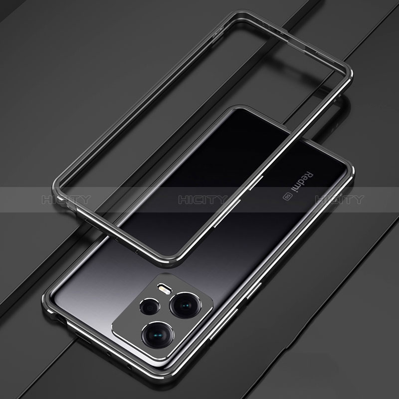 Coque Bumper Luxe Aluminum Metal Etui pour Xiaomi Redmi Note 12 Pro 5G Plus
