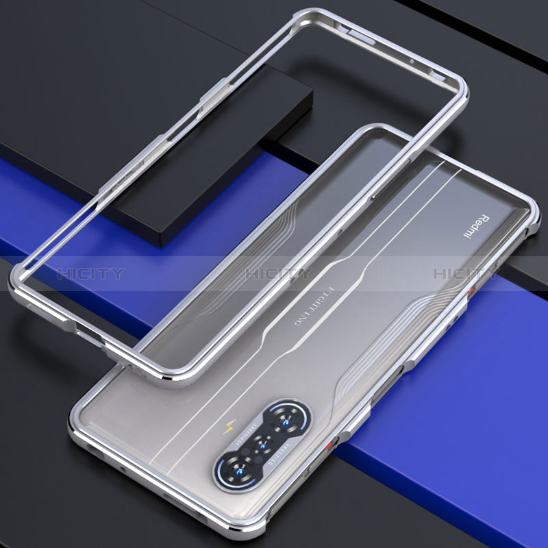 Coque Bumper Luxe Aluminum Metal Etui S02 pour Xiaomi Poco F3 GT 5G Plus