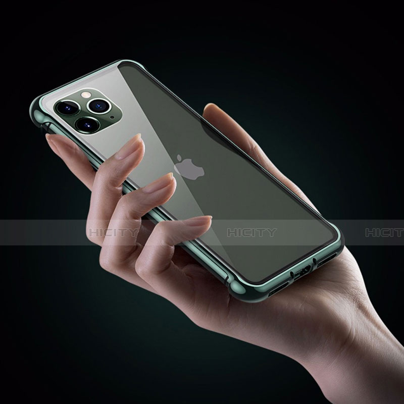 Coque Bumper Luxe Aluminum Metal Etui T01 pour Apple iPhone 11 Pro Max Plus