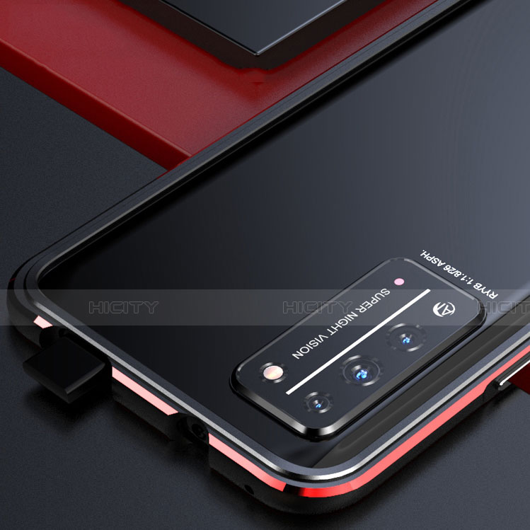 Coque Bumper Luxe Aluminum Metal Etui T01 pour Huawei Honor X10 5G Plus
