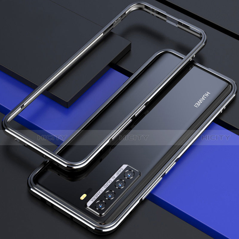 Coque Bumper Luxe Aluminum Metal Etui T01 pour Huawei Nova 7 SE 5G Plus