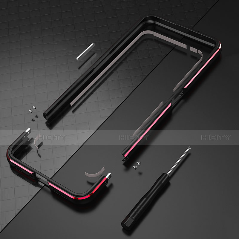 Coque Bumper Luxe Aluminum Metal Etui T01 pour Realme X50 Pro 5G Plus