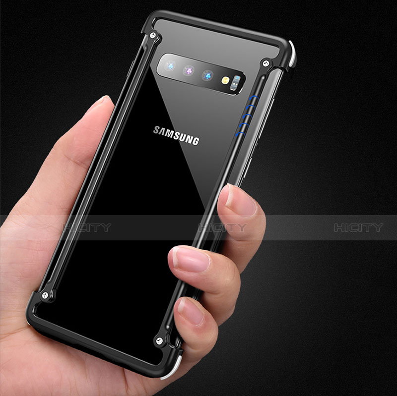 Coque Bumper Luxe Aluminum Metal Etui T01 pour Samsung Galaxy S10 5G Plus
