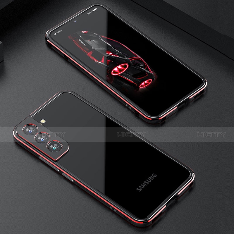 Coque Bumper Luxe Aluminum Metal Etui T01 pour Samsung Galaxy S21 5G Plus