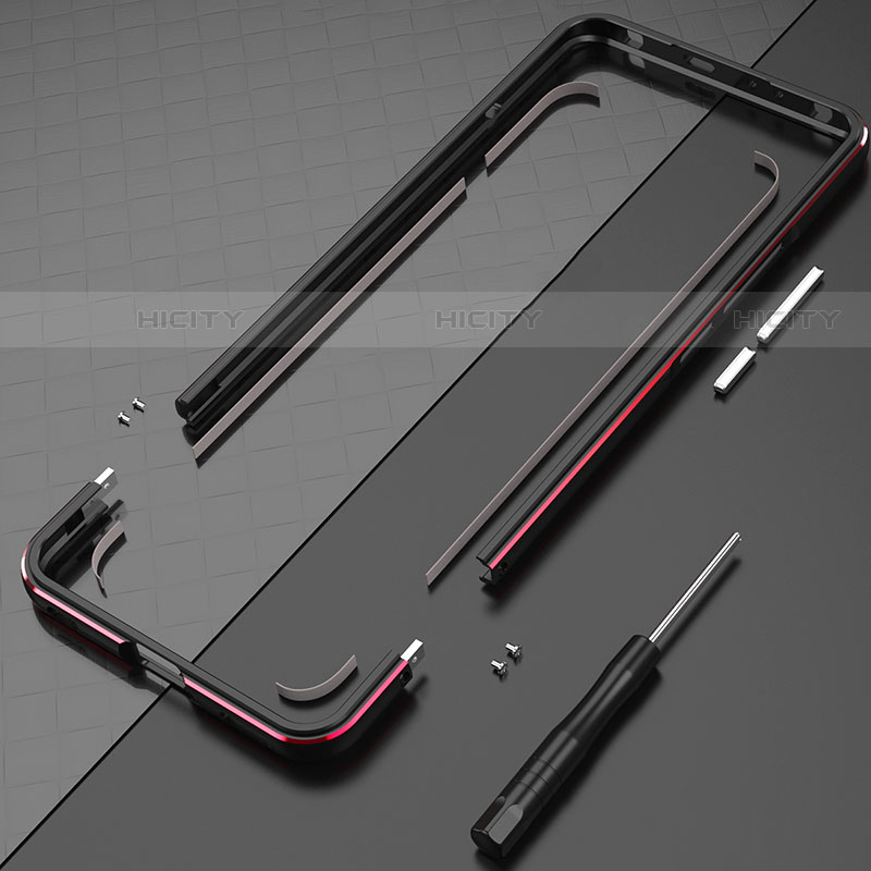 Coque Bumper Luxe Aluminum Metal Etui T01 pour Xiaomi Mi 11 5G Plus