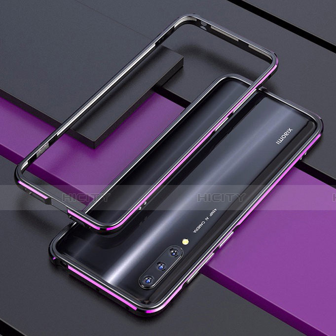 Coque Bumper Luxe Aluminum Metal Etui T01 pour Xiaomi Mi A3 Plus