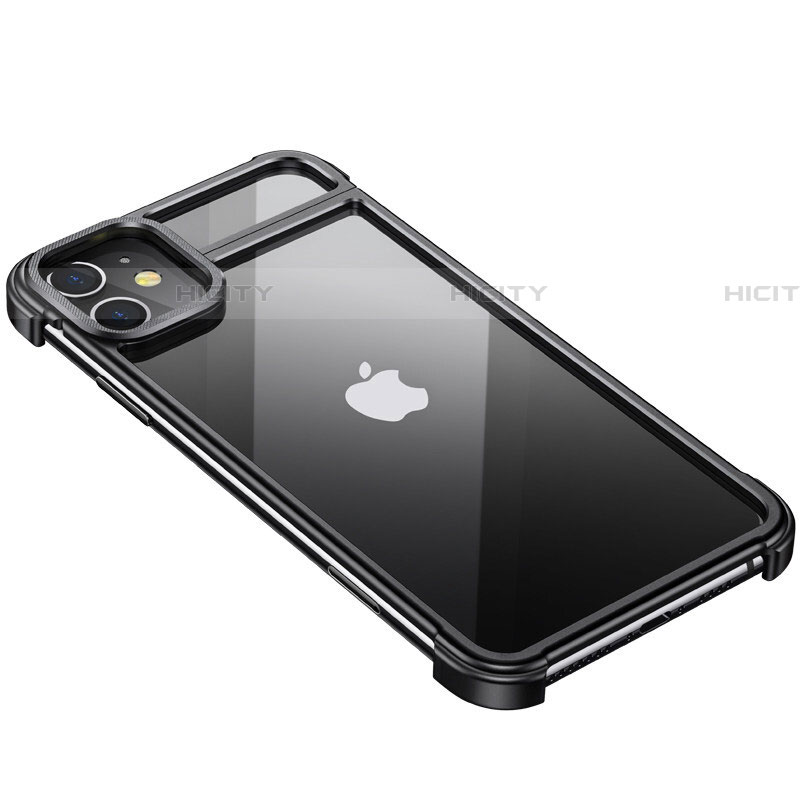 Coque Bumper Luxe Aluminum Metal Etui T02 pour Apple iPhone 11 Plus