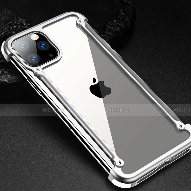 Coque Bumper Luxe Aluminum Metal Etui T02 pour Apple iPhone 11 Pro Plus