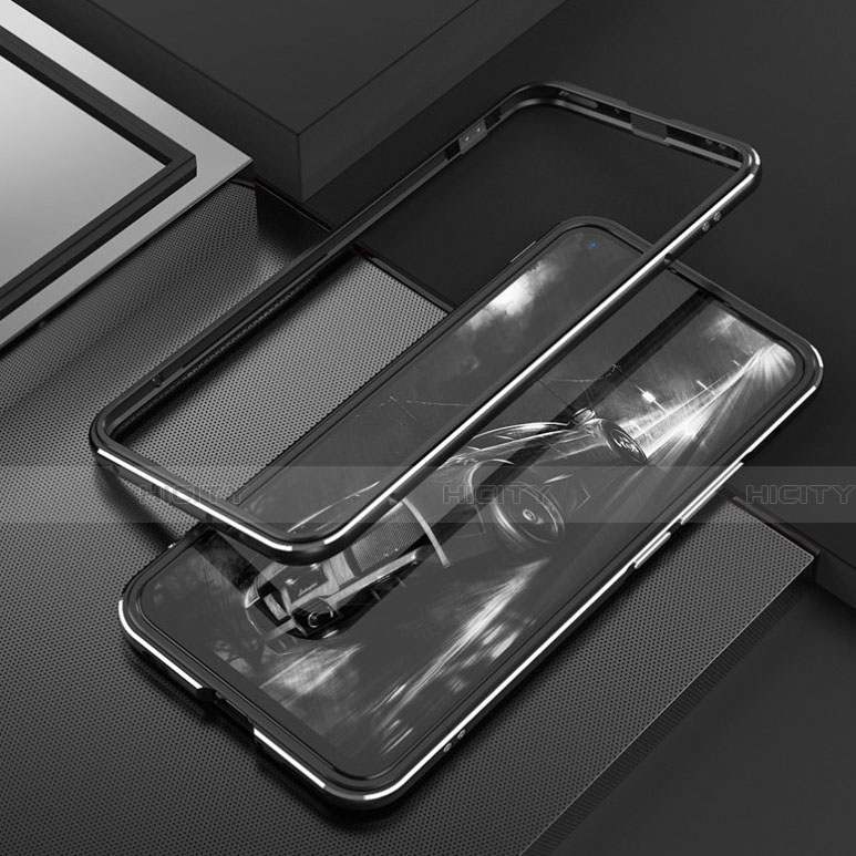 Coque Bumper Luxe Aluminum Metal Etui T02 pour Huawei Nova 7 SE 5G Noir Plus