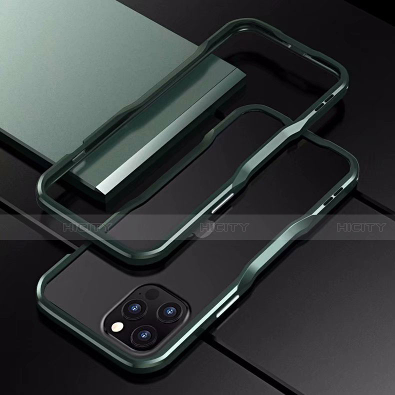 Coque Bumper Luxe Aluminum Metal Etui T03 pour Apple iPhone 12 Pro Plus