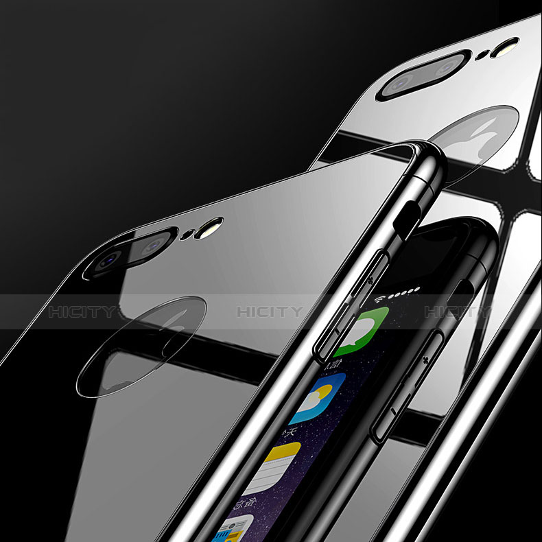 Coque Bumper Luxe Aluminum Metal Miroir Housse Etui pour Apple iPhone 7 Plus Plus
