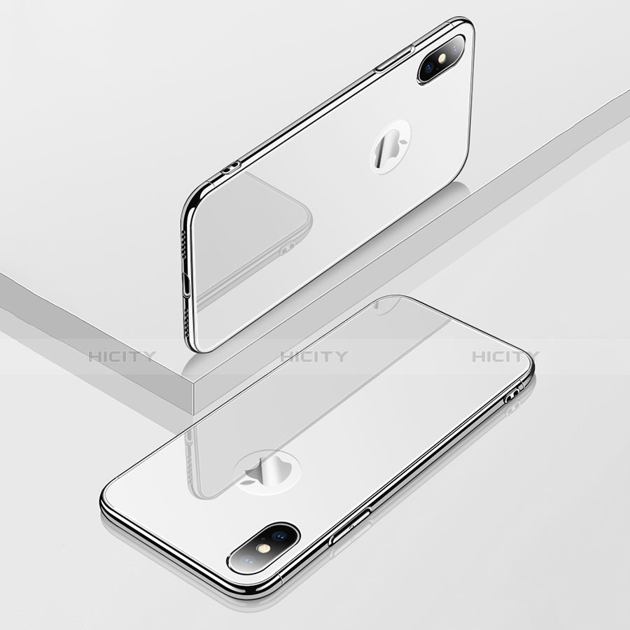 Coque Bumper Luxe Aluminum Metal Miroir Housse Etui pour Apple iPhone Xs Max Plus