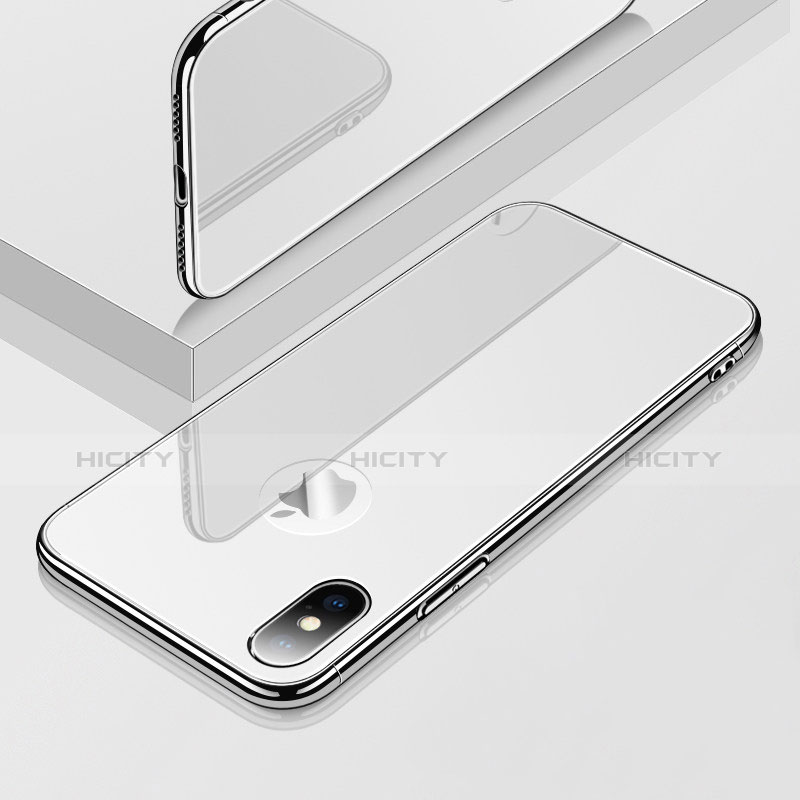 Coque Bumper Luxe Aluminum Metal Miroir Housse Etui pour Apple iPhone Xs Max Plus