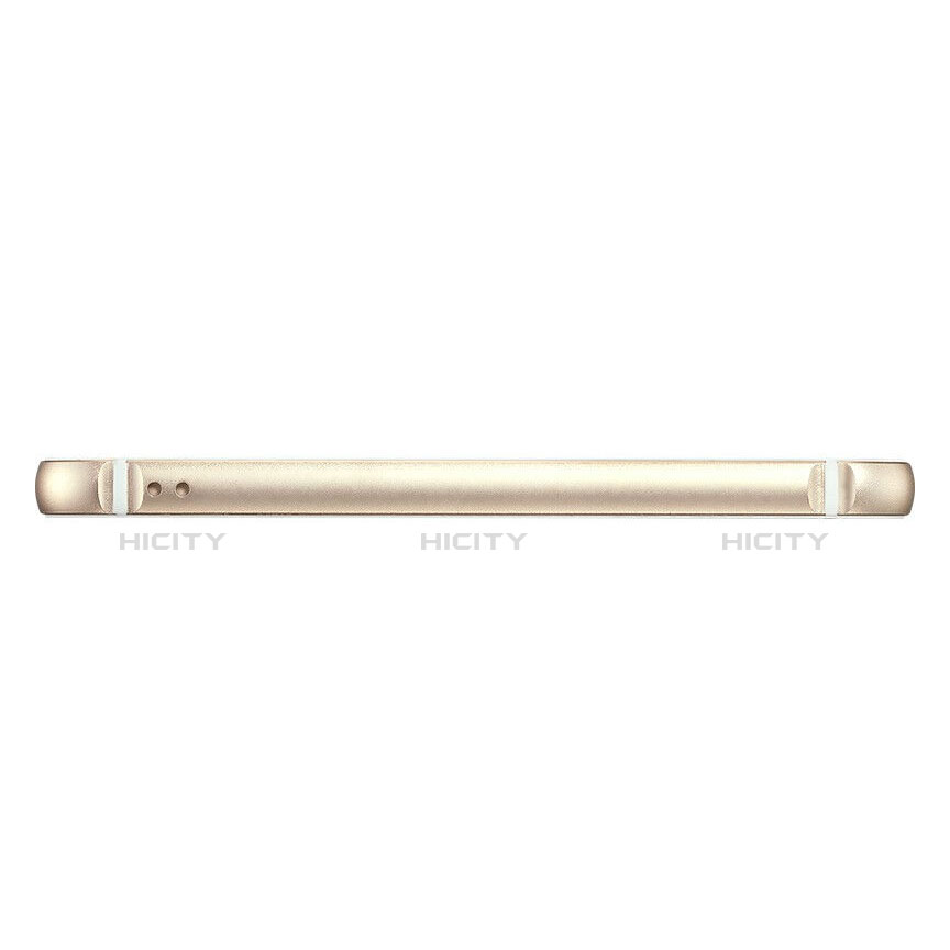 Coque Bumper Luxe Aluminum Metal pour Apple iPhone 5S Or Plus