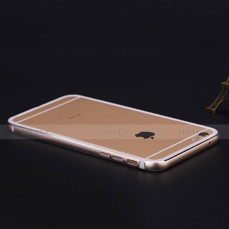 Coque Bumper Luxe Aluminum Metal pour Apple iPhone 6 Plus Or Plus