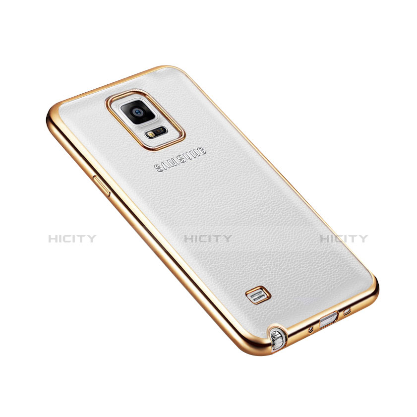 Coque Bumper Luxe Aluminum Metal pour Samsung Galaxy Note 4 Duos N9100 Dual SIM Or Plus