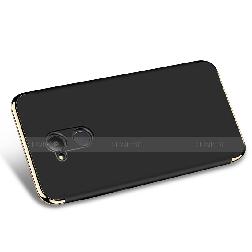 Coque Bumper Luxe Metal et Plastique Etui Housse avec Laniere pour Huawei Honor 6C Pro Plus