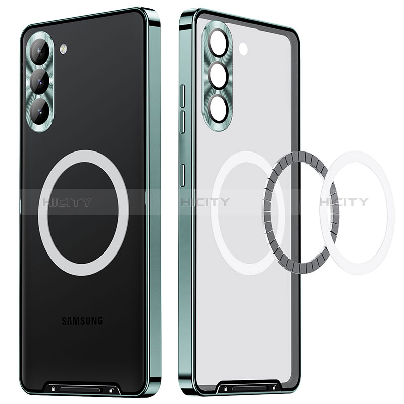Coque Bumper Luxe Metal et Plastique Etui Housse avec Mag-Safe Magnetic Magnetique LK1 pour Samsung Galaxy S23 Plus 5G Plus