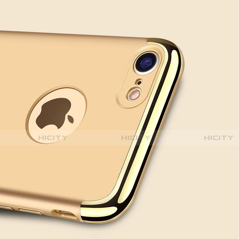 Coque Bumper Luxe Metal et Plastique Etui Housse avec Support Bague Anneau A02 pour Apple iPhone SE (2020) Plus