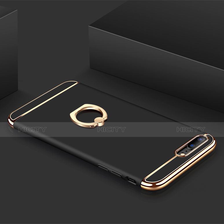 Coque Bumper Luxe Metal et Plastique Etui Housse avec Support Bague Anneau A06 pour Apple iPhone 8 Plus Plus
