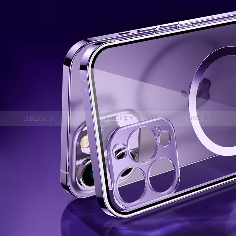 Coque Bumper Luxe Metal et Plastique Etui Housse JB2 pour Apple iPhone 14 Pro Max Plus