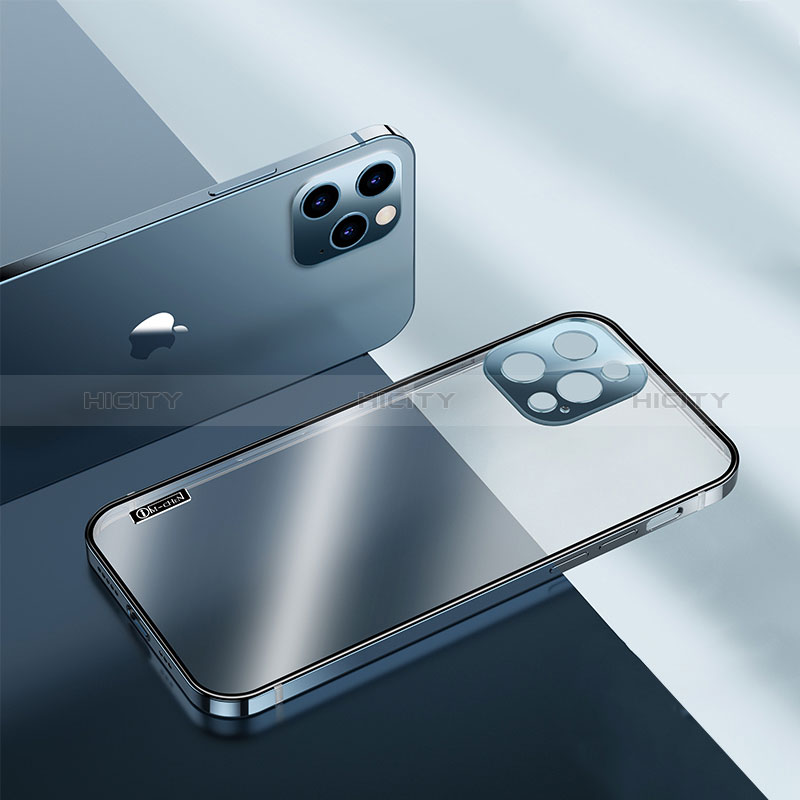 Coque Bumper Luxe Metal et Plastique Etui Housse JL3 pour Apple iPhone 13 Pro Max Plus