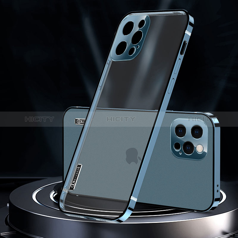 Coque Bumper Luxe Metal et Plastique Etui Housse JL3 pour Apple iPhone 13 Pro Max Plus