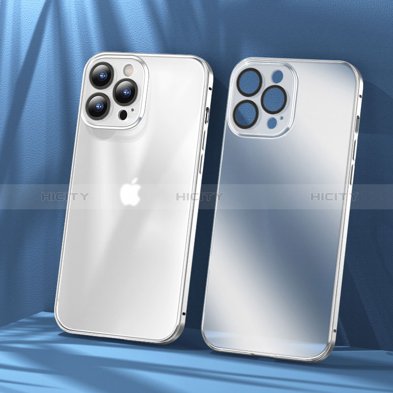 Coque Bumper Luxe Metal et Plastique Etui Housse LF1 pour Apple iPhone 13 Pro Plus