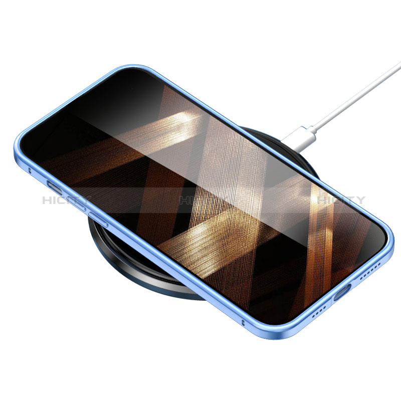 Coque Bumper Luxe Metal et Plastique Etui Housse LF1 pour Apple iPhone 15 Plus