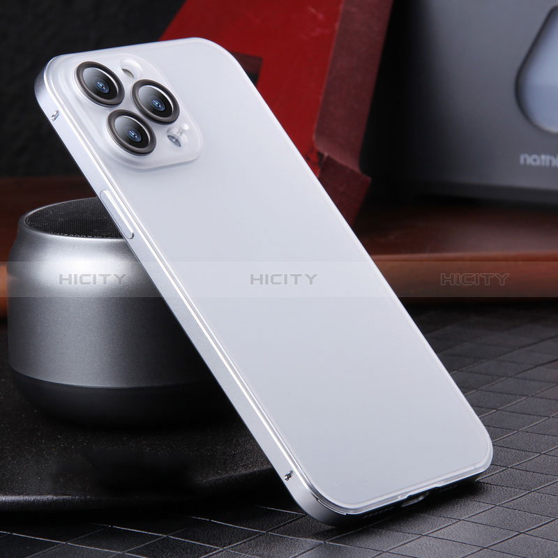 Coque Bumper Luxe Metal et Plastique Etui Housse LF2 pour Apple iPhone 15 Pro Plus