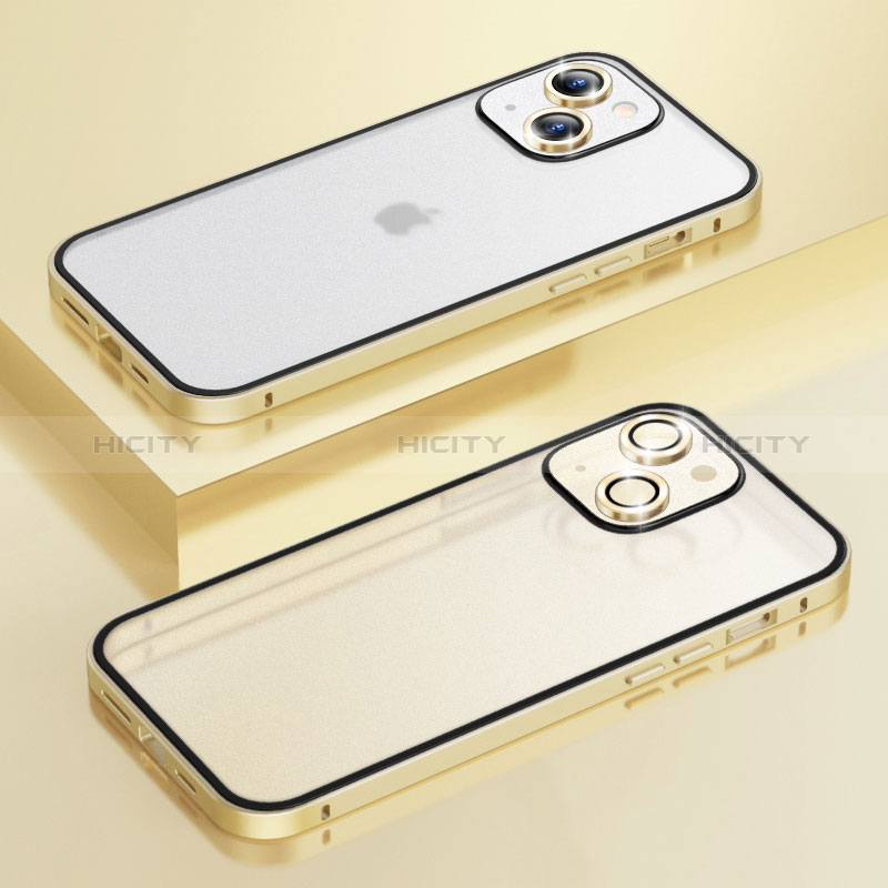 Coque Bumper Luxe Metal et Plastique Etui Housse LF3 pour Apple iPhone 14 Plus