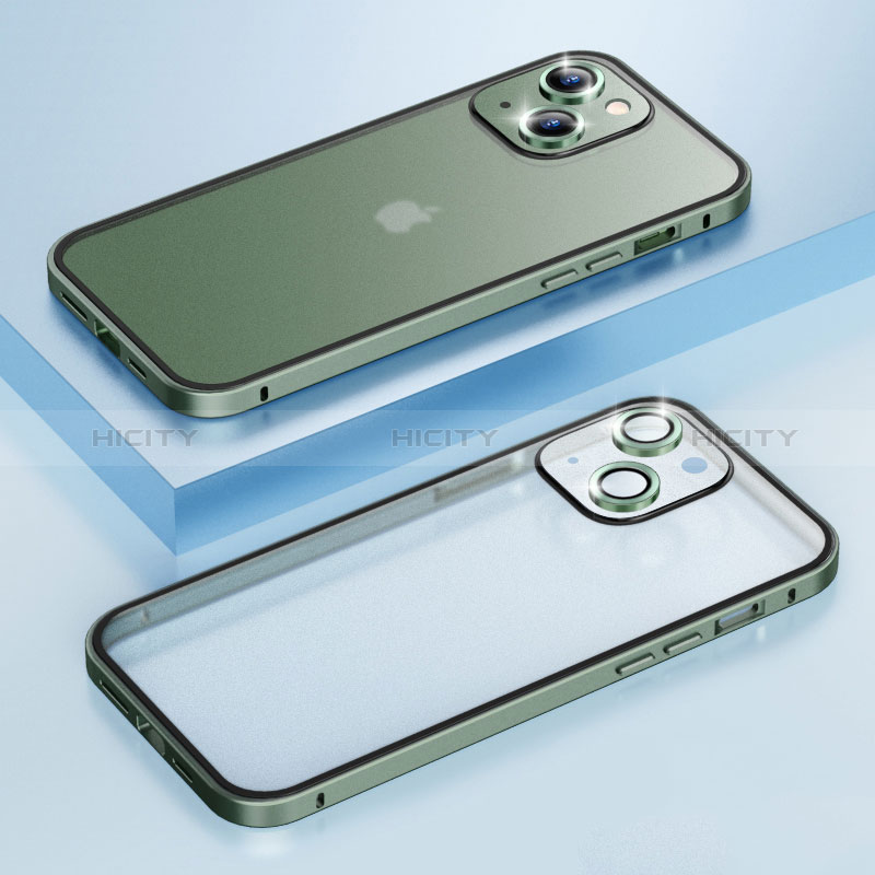 Coque Bumper Luxe Metal et Plastique Etui Housse LF3 pour Apple iPhone 14 Plus
