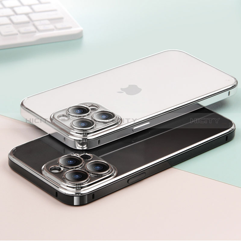 Coque Bumper Luxe Metal et Plastique Etui Housse LF5 pour Apple iPhone 14 Pro Max Plus