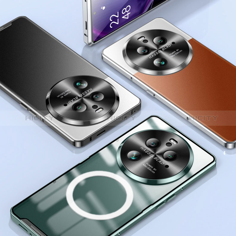 Coque Bumper Luxe Metal et Plastique Etui Housse LK1 pour Oppo Find X6 5G Plus