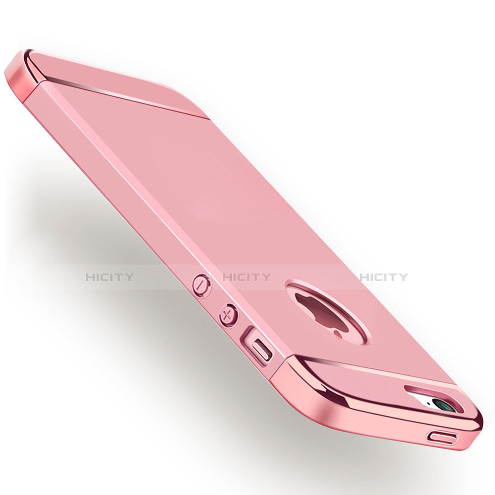 Coque Bumper Luxe Metal et Plastique Etui Housse M01 pour Apple iPhone SE Plus
