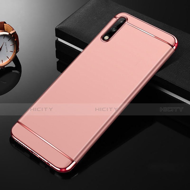 Coque Bumper Luxe Metal et Plastique Etui Housse M01 pour Huawei Enjoy 10 Plus