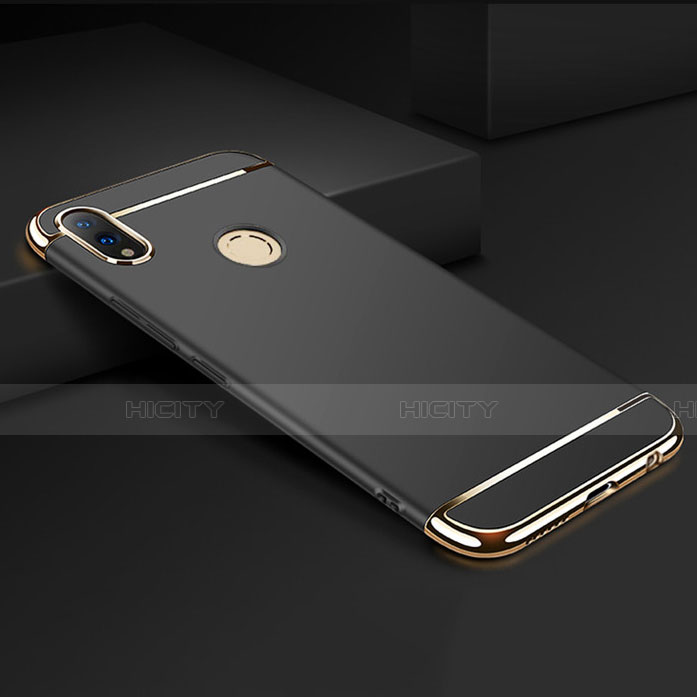 Coque Bumper Luxe Metal et Plastique Etui Housse M01 pour Huawei Honor V10 Lite Noir Plus