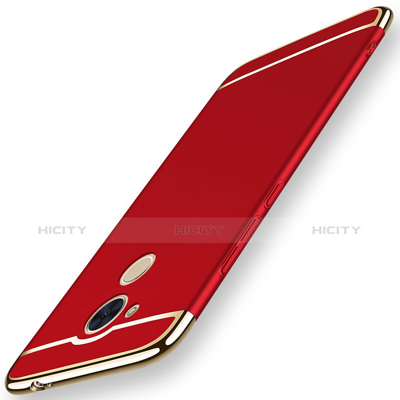 Coque Bumper Luxe Metal et Plastique Etui Housse M01 pour Huawei Honor V9 Play Rouge Plus