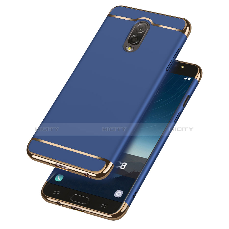 Coque Bumper Luxe Metal et Plastique Etui Housse M01 pour Samsung Galaxy C8 C710F Plus