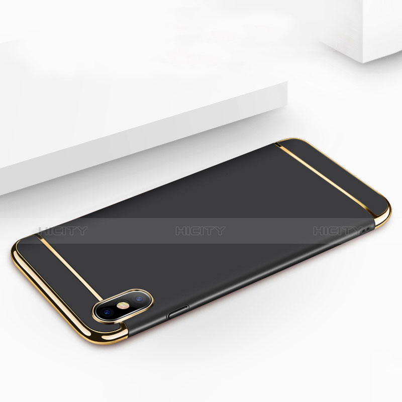 Coque Bumper Luxe Metal et Plastique Etui Housse M05 pour Apple iPhone Xs Max Plus