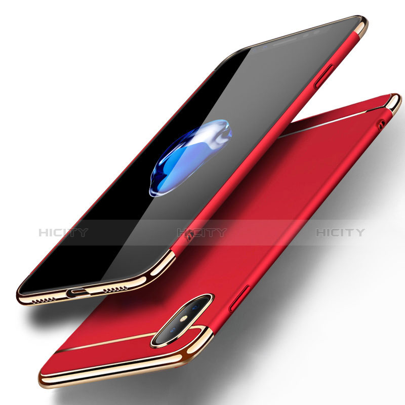 Coque Bumper Luxe Metal et Plastique Etui Housse M05 pour Apple iPhone Xs Plus