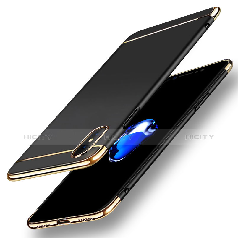 Coque Bumper Luxe Metal et Plastique Etui Housse M05 pour Apple iPhone Xs Plus