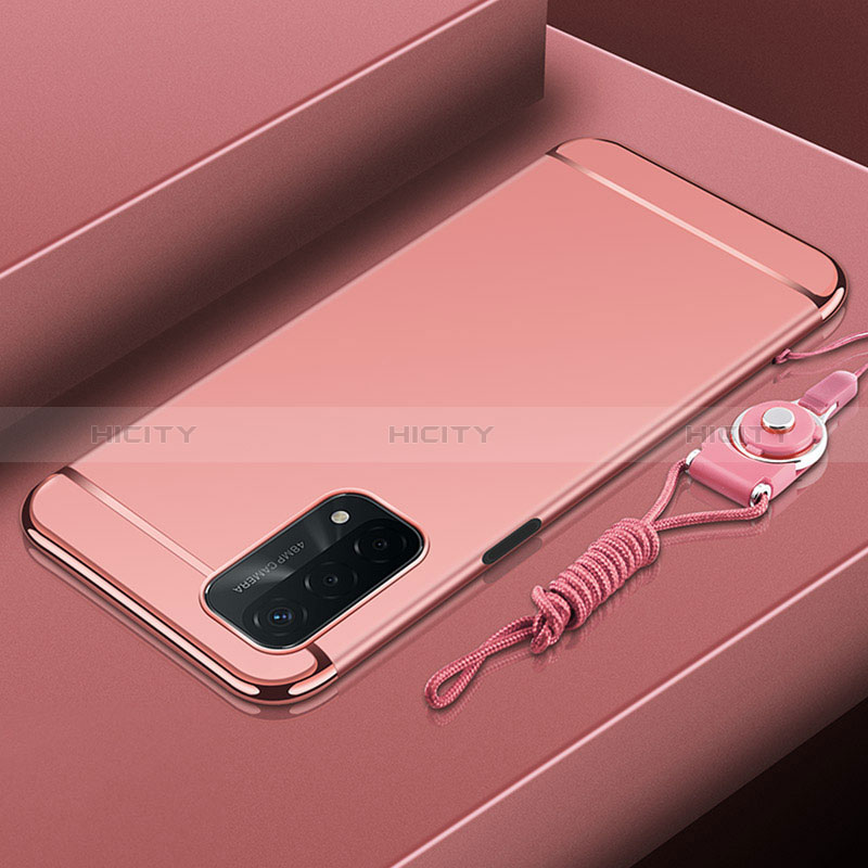 Coque Bumper Luxe Metal et Plastique Etui Housse P01 pour Oppo A74 5G Plus